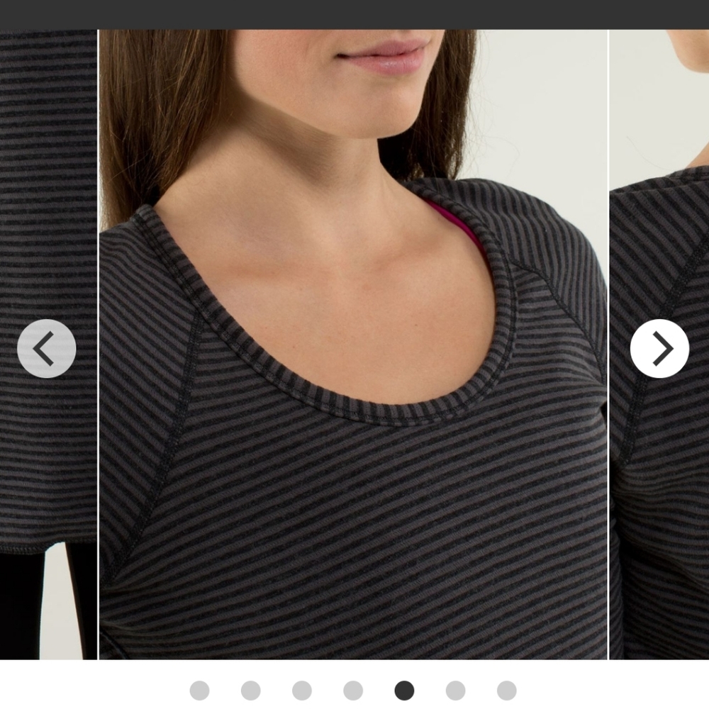 Lululemon-Open Your Heart Ls--Euc-Sz8-Reversible - image 5